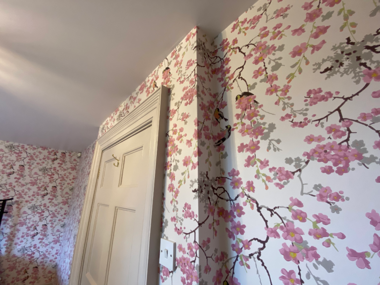wallpapering services matlock