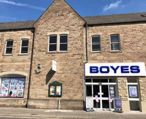 boyes matlock shop front